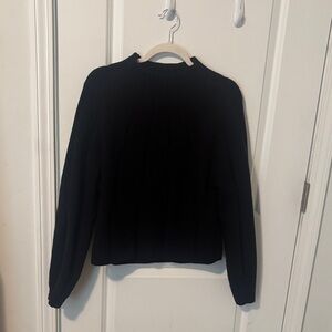 Ann Taylor Elegant Black Knit Top